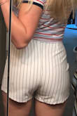 It's soft and stretchy and super comfy! They're not see-through and looks very cute! - Nina E.
