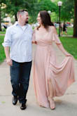I gave myself a week to find a dress for my engagement photos and with no luck, I decided to look at Lulus. I was nervous at first because I saw the ad on Facebook. After I read reviews and saw pictures that others had posted, I thought I'd give it a try. I ordered three dresses on a Sunday at 10:30PM. I paid for one day shipping and prayed they would make it on time AND would fit. Tuesday rolled around (day of shoot) and they arrived first thing in the morning. I tried all three on and had the hardest time choosing which one to wear. All three dresses looked and felt amazing. I went with this one because it was exactly what I had envisioned. I returned the other two dresses. The return process was so simple. I am extremely happy with Lulus and recommend it to everyone. #lovelulus - Kelle J.