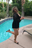 These were so comfortable. I wore them (Brand new) for a solid night out of dinner and dancing. Looked so cute with my Lulus sexy romper. Helped this new mama feel sexy at a bachelorette. - Hannah M.