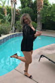 For how sexy and skimpy this is it was so comfortable. I wore it for a solid night out of dinner and dancing. Looked so cute with my Lulus sandals. Helped this new mama feel sexy at a bachelorette. The quality of Lulus clothes literally keeps surprising me time after time! - Hannah M.