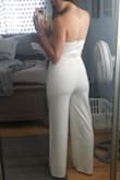 Finally a jumpsuit that fits a tall woman! Definitely a keeper! It's a little large in the chest, but not enough to make it fall. It will be the perfect fit for my I do bbq! - Rosann H.