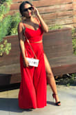 I was so exhausted looking for something white for every event. Red is my favorite color and this was the perfect stand out piece. I received so many compliments. - Stephanie L.