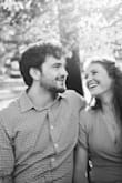 I wore this dress for my engagement pictures! Only thing was that it's pretty low cut, but it's super cute. You'll need to add in time to steam it though :) - Anne D.