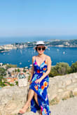 I wore this dress for a solo trip to Nice and was perfect for my afternoon pre-sunset pictures by the French Riviera! The flowy nature of this dress adds a dramatic flare while walking down any busy street and will definitely make eyes turn :) Add a white fedora like I did and you are ready to roll in style to Monaco! - Lucy M.