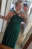 This dress is beautiful and super comfortable. Highly recommend. - Kristen O.