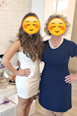 I purchased this dress for my bridal shower and I couldn't be more thrilled! Flattering in all the right places. It does tend to make it's way up as you walk, but nothing to be concerned about. - Paige B.