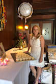 I loved this dress! Ordered 6 different options from Lulu's for my bridal shower. This was my favorite! It is soooo flattering and yet offered enough coverage without feeling so! The little slits are see through between the boobs and below them, so make sure you wear a nude bra. The lace is super pretty! I wore it with shoes that are a play off my wedding colors. - Rachel B.