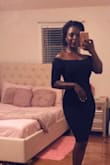 I feel like a whole baddie when I wear this dress! Absolutely stunning! The material is amazing. I definitely plan on buying more. - Syndie P.