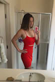 Happy with the way this dress turned out! Planning to wear to Vegas for a fun night out. Fits nicely with the perfect stretch. - Melinda T.