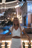 Perfect fit, such great quality that if didn't even have to wear a bra and it's white!!! If that doesn't tell you how amazing Lulus clothes are idk what will. - Jeni H.