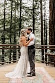 I wore this for our intimate PNW forest wedding ceremony and it was perfect in every way! Super comfortable, easy to move in, didn't have to worry about adjusting it at all, and very beautiful. Great dress for a great price! Loved the lace. - Heather S.