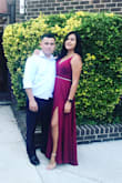 I wore this dress to a wedding, and it was perfect!! I got compliments throughout the whole night. The only problem is the length of the dress is too long. Since I love to wear low heels 3" (Lulus beige heels Style 667472) I had to cut the length of the dress, and it still gives me the same beautiful look. Good quality, it's very beautiful. I'm definitely going to buy another one but in a different color. - Diana