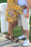 Love these black lace up sandals. So comfy and easy to lace up. I'm a 8 1/2 in shoe sizes and the 8 fit me perfectly. - Kandace S.