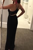 It was worn to a summer wedding of 100 degree weather but light enough material! Very comfortable. Fits true to size as the back is stretchy and didn't require a bra! - Lorna F.