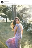 Love this dress It's so perfect for summer weddings. It runs large. I originally got a small and had to exchange or an XS. It's a low cut V so its a little booby, but if you have double stick tape it's perfect. - Christie M.