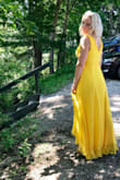 This dress fit perfectly!!! What I absolutely loved about it was that it was a wrap dress, so it felt even more custom fit for me. It was the perfect length with a pair of wedge heels.  And it was the perfect style to wear to a beach wedding! Loved the color! This was my first purchase with this company! I will definitely shop with Lulus again and again! - Jennifer S.