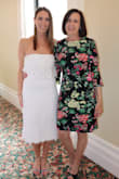 Wore this to my bridal shower. It was a little big in the top and to make it stay up I had it take in a bit! It was beautiful and I got so many compliments on it! - Lindsey C.