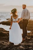 I love this dress! I ordered an xs, had cups sewn in & the hem shortened a bit. I wore it for my island elopement & it was perfect! - Angelina B.