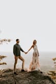 I absolutely love this dress! I wore it for my engagement photos and it was perfect! It was a little long but would be perfect with heels. The wrap around feature makes it completely adjustable to fit many different shapes and sizes! - Amanda B.