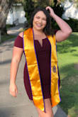I wear this dress for my graduation and I just loved it! I received so many compliments and I just felt so beautiful and sexy and also the dress is SO comfy! I am in love and can't wait to wear it again. - Yasmin G.