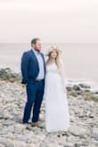 This dress was PERFECT for my engagement shoot! I love how it came out!
If you are bigger busted like me, you will need to tape your boobs up. There isn't support built-in. It was a pain but it was SUPER worth it!
I will most likely wear it to my shower as well since it's so bridal & perfect!
I definitely am getting it hemmed as well! Which is super normal for me with a long dress.
It runs a TINY bit smaller than most of my LuLus dresses but I was able to get it zipped! - Jessica J.