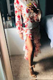 Very pretty a little to long from sleeves but I still love it! - Mesly D.