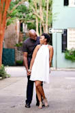 I bought this dress for my engagement session. I absolutely loved the dress and got so many compliments! - Darlene C.