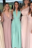 Wore this as a maid of honor in a wedding and I loved it! So many different options for up top, and very comfortable! - Ashton M.