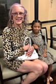 Lulus dresses are just TOO dang CUTE! This Wild Life Leopard Print Long Sleeve Mini Dress goes SO good with my Bengal cat, Zengie! She loves it as much as me! Yet another PURR-FECT FIT! - Bobby R.