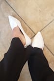 Absolutely love these shoes! I have them in cheetah print too! They do run on my ankle a little bit, but other than that are so comfy and cute! - Joleena L.