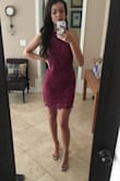 I wore this to a summer wedding and it was perfect. Super comfortable and received a lot of compliments. I think it fit very true to size. - Kayla P.