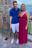 This dress is comfortable, flattering, and the color is unique. I had to get it cut because it was too long but no other alterations needed. - Marissa A.