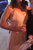 This dress was made well, was easy to wear and fit great. Bought a sticky backless bra to wear with the dress. - Erin P.