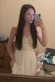 I wore this dress for my beach wedding and it was super pretty. I got an XS and with the adjustable straps it fit perfectly. - Aubrey M.