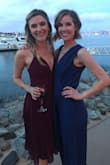 Chose this dress for an evening, outdoor wedding and it was definitely a showstopper! Perfect for my pear-shape lots of room with the flowing skirt. The adjustable straps were great for small busts and I felt comfortable without a bra. Great, comfortable, gorgeous dress! I definitely recommend! - Amy K.