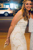 I ordered this dress and shoes from Lulus just a few days before my bachelorette party, not knowing what to expect. The dress looked stunning, felt great, and was easy to move in. I don't normally wear heels, but they were the perfect height to not destroy my feet and they even had some built in padding that made a world of difference compared to other heels (my feet weren't even sore the next day and I walked/danced around in them all night)! Needless to say, I will always check out Lulus first for all my formal needs. Thanks for helping me look and feel gorgeous, Lulus! - Natalie M.