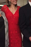 Really enjoying this dress this summer! Have worn it on our wedding cruise at rehearsal dinner and for a birthday dinner out on the town. Always get compliments on it. Can be dressed up more formal or down to cute with more casual espadrilles.
Got a size small and it fits perfect!!
Very comfortable - not tight.
I am usually a size 2 or extra small but the small was just right. - Leslie K.