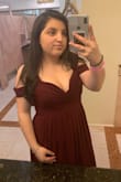 It was such a beautiful dress! At first, I was a bit scared because of the style of the dress that it would fit too tight around my shoulder and arms But it was perfect! I wore it as a guest to a wedding and I loved the way it looked. The material was very nice and flowy which made it a lot better. - Evelyn Q.