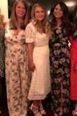 I wore this dress for my rehearsal dinner and got so many compliments. It did run a little big in the shoulders but wouldn't have changed the size. Loved it!! - Michelle L.