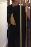 This is a super cute look and the material is comfy even for a full day at work. It's definitely a fitted look though so if you're between sizes I would go up. - Jocelyne S.