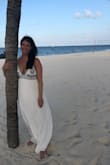 I wore this dress for my beach vow renewal and it was absolutely perfect!! - Trina W.