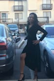 I was a little skeptical about the sizing of the dress based on previous reviews, but I decided to go with my usual size XS. XS works beautifully, looks great for a wedding! - Temitope A.