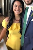 It's such a bright & nice color. I believe it suits my skin tone (tan). It's such a pleasure to wear, it's plain fabulous! - Astrid A.