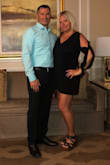 This dress is kinda short but still classy. My fiance loved this dress on me, it's very flattering. I am normally a size medium- and medium fits perfect. Not form fitting but not too loose on body either- bought it for date night (just to have a little black dress) but ended up taking it on our cruise to Bahamas and wore it on formal night and again in Vegas (& trust me, I do not normally wear the same dress this often!!). It's super cute and material is awesome. I honestly want this dress in every color it comes in. Completely pleased with this purchase! - Nicole P.