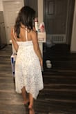 Planning on wearing this at my post-wedding farewell brunch. I love the quality, cut, and stretch. Really flattering for those of us with a smaller waist and a big booty. - Ellen J.