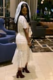 Wore this for my wedding shower and then Bachelorette party. That's how much I loved it. - Rahwa G.