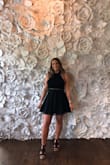 The fit was amazing which I did not expect at all. Usually I have a problem with high neck dresses/tops not covering my side boob, but it was not a problem with this dress! The material is very high quality and the dress is very well made. I wore this on my graduation day and got lots of sweet compliments. This was my first time ordering from Lulus but for sure not my last. I really appreciate the student discount as well. The packaging was cute and shipping was fast. No complaints here! :) - Jessica G.