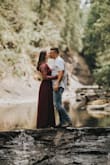 I wore this dress for my engagement shoot and absolutely LOVED IT, It was perfect for it :) - Alexandrea W.