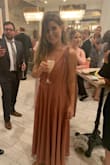 I purchased this dress for a wedding and it was absolutely perfect!! It was so comfortable yet elegant, I felt like a goddess. 
I did have to get it hemmed as I am rather short, and I had to use a bit of fabric tape to ensure I didn't have any wardrobe malfunctions however that's just because of my body type. 
This dress was honestly perfect and would recommend it to anyone! - Leah S.