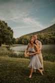This dress came wrinkled but I guess they can't help that with the shipping. Once I steamed it everything was fine. I loved how this dress fit and it felt comfortable! - Jenna F.